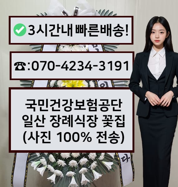 국민건강보험공단 일산병원장례식장 전경